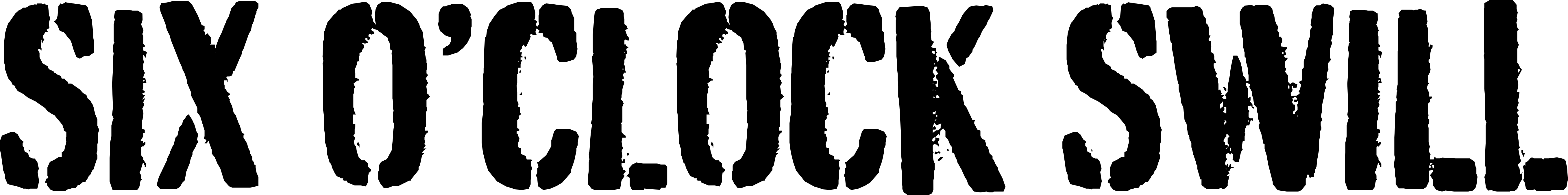 Six O'clock Swill Logo Horizontal